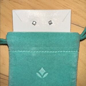 Brilliant Micro Diamond Studs in White Gold 💎✨